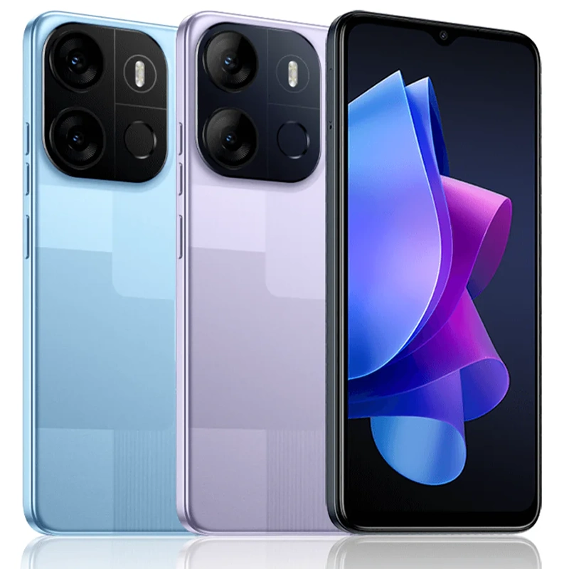 Tecno POP 7 - Smartphone 64 Go / RAM 2 Go, Écran LCD IPS HD+ 6,6", Double caméra 13 MP – Image 3