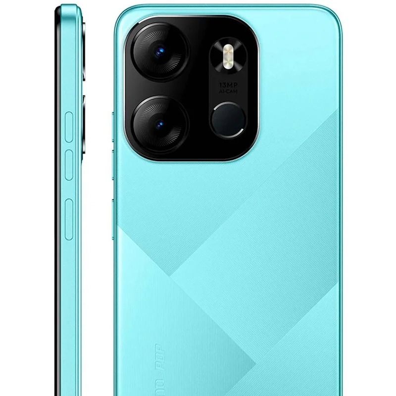 Tecno POP 7 - Smartphone 64 Go / RAM 2 Go, Écran LCD IPS HD+ 6,6", Double caméra 13 MP – Image 4
